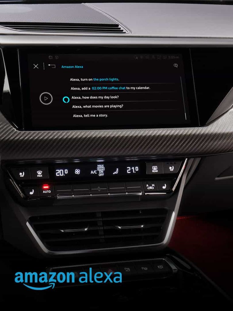 Amazon Alexa im Audi RS e-tron GT